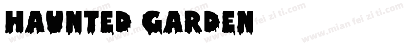Haunted Garden字体转换